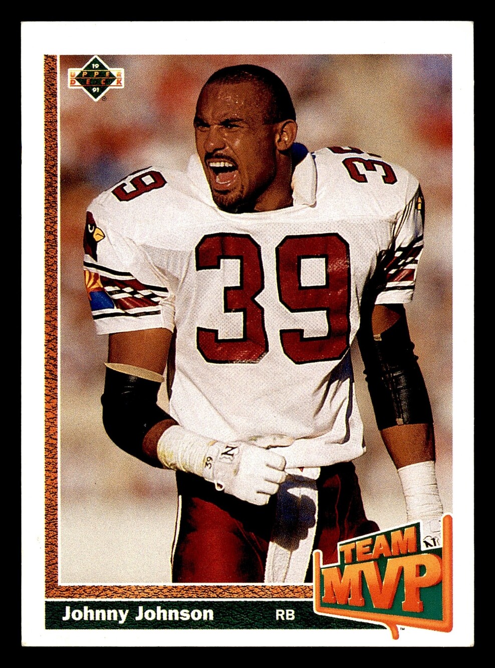 1991 Upper Deck #472 Johnny Johnson Football Card Arizona Cardinals